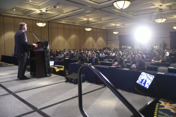 Scenes from day one of the 2019 Sigma Nu College of Chapters at the Hotel Roanoke on January 3, 2019. (David Hungate)